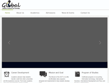 Tablet Screenshot of globeict.org